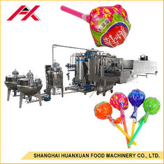 Lollipop Hard Candy Depositing Line , Hard Candy Making Machine 150kgs/H Capacity